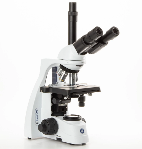Microscopio compuesto trinocular bScope con objetivos E-plan BS.1153-EPL