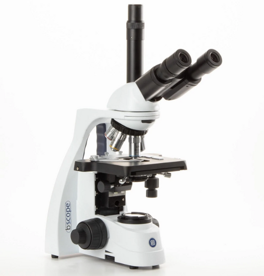 Microscopio compuesto trinocular bScope con objetivos E-plan BS.1153-EPL