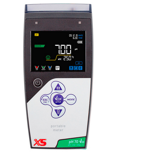 Medidor de pH portátil pH 70 Vio sin electrodo 50110122